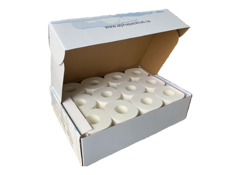 Plastic-free Packaging for Bamboo Toilet Paper