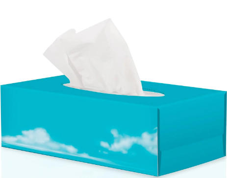 facial tissue paper