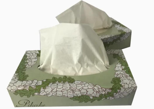 wood pulp facial tissues