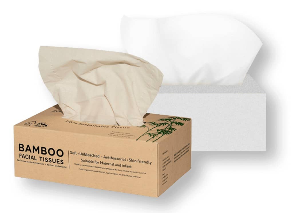 Bamboo Facial Tissues