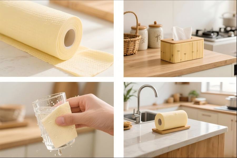 bamboo kitchen paper