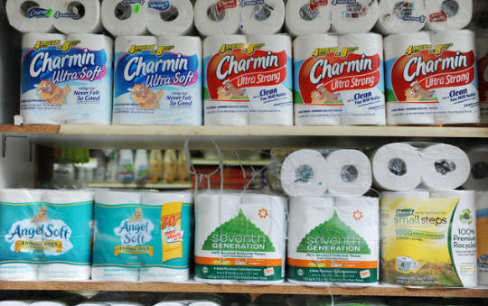 Branded Toilet Paper Rolls