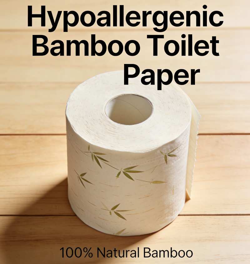 Hypoallergenic Bamboo Toilet tissue