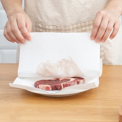 bamboo kitchen tissue absorbs moisture rapidly