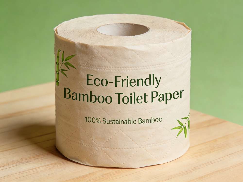 eco-friendly bamboo toilet paper roll