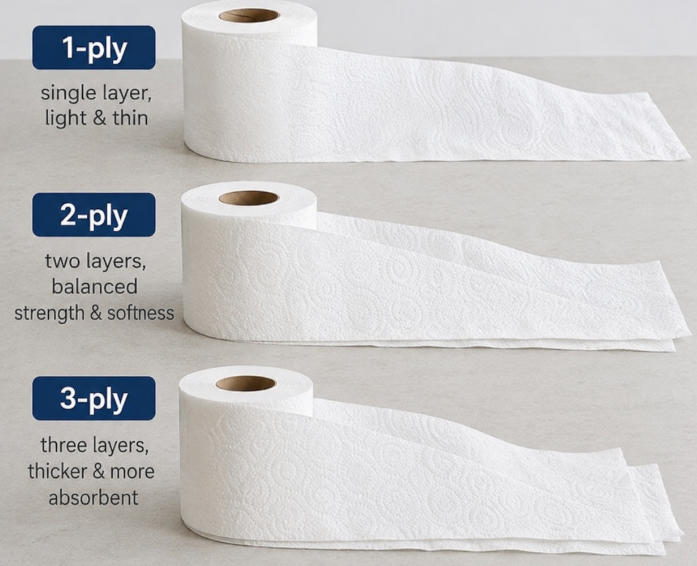 Ply in Toilet Paper