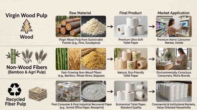 Toilet Paper Raw Material