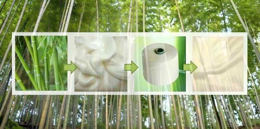 bamboo tissue produce process