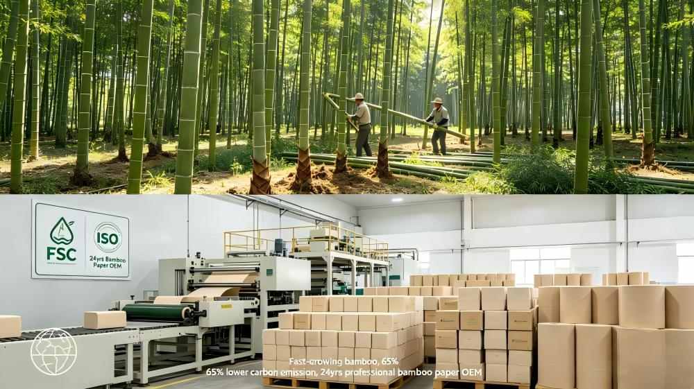 24yrs professional bamboo paper OEM