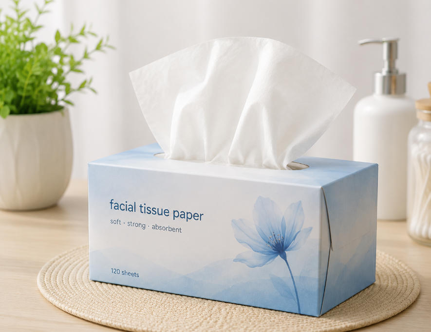 facial tissue paper