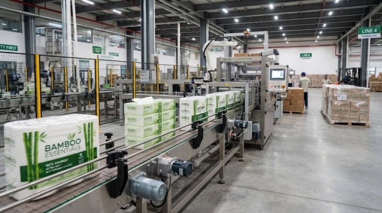 Automated Packaging Facility Floor