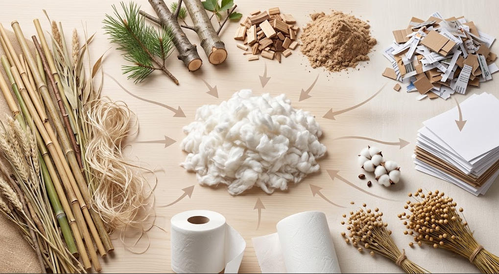 Common Types of Fibers for Tissue Paper Manufacturing