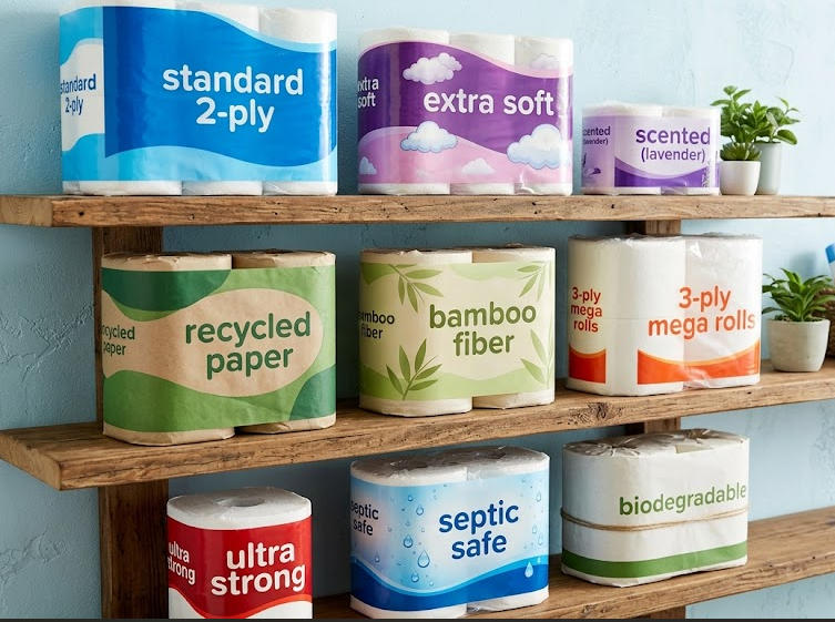 Different Types of Toilet Paper