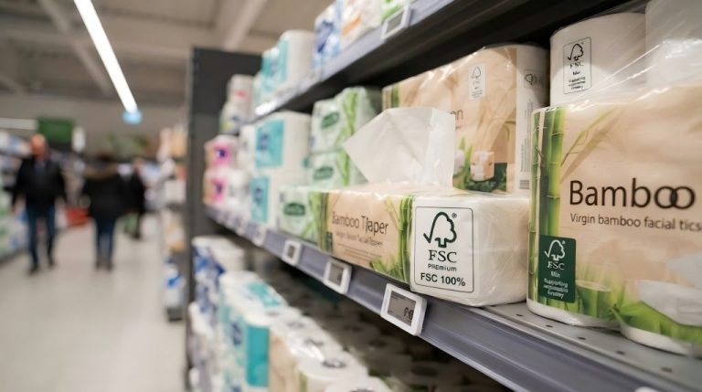FSC Certified Bamboo Tissue for sale