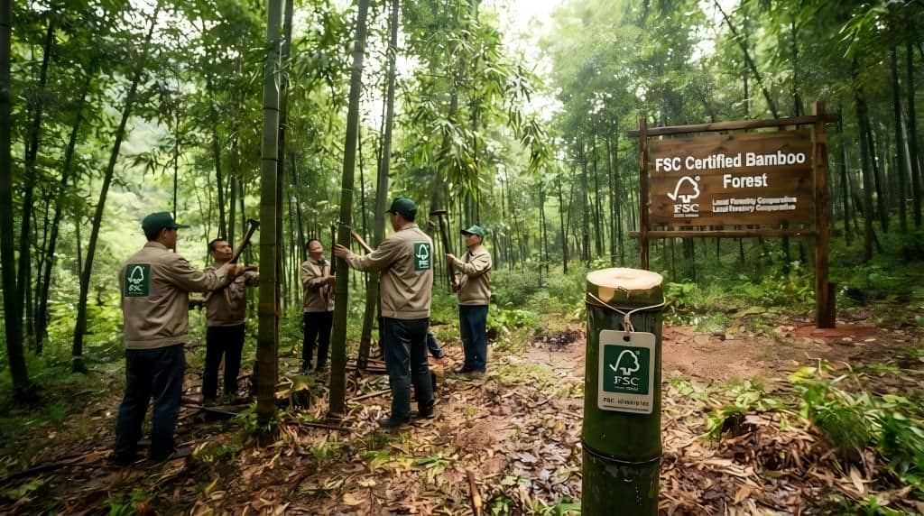 FSC Certified bamboo forest
