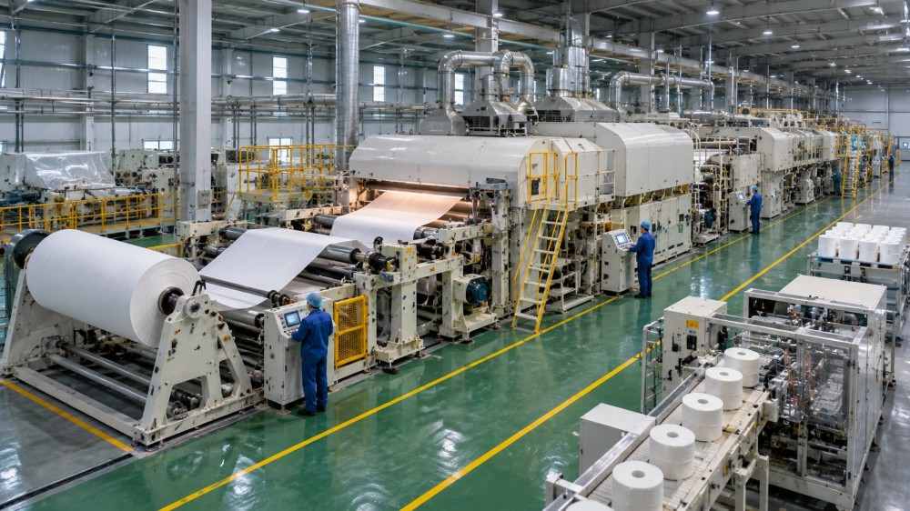 TAD Kitchen Paper production line