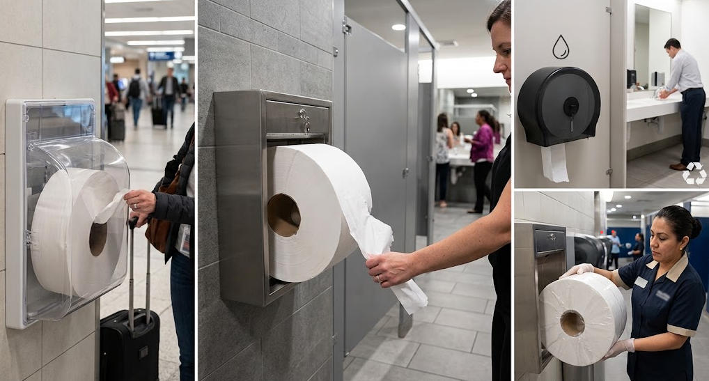 Applications of Jumbo Roll Toilet Paper