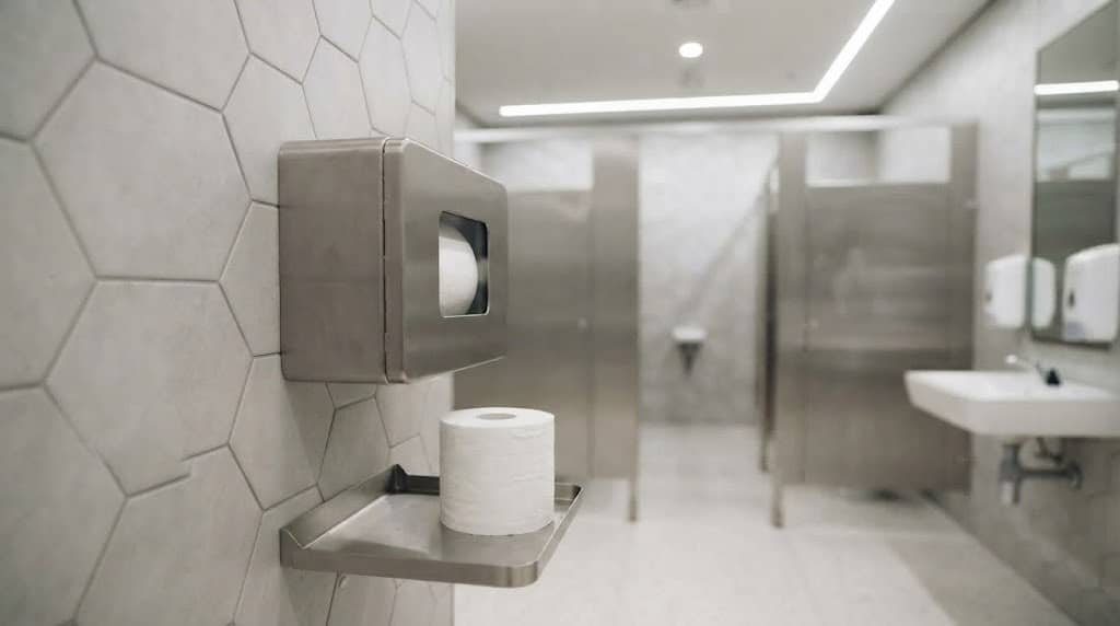 Low-Traffic Private Office Restroom