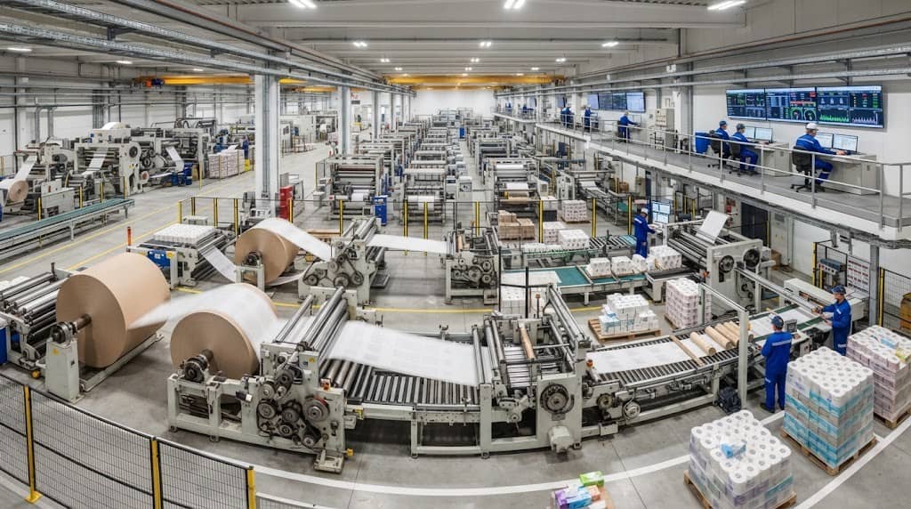 Tissue Paper Manufacturer Automated High-Capacity Production Line