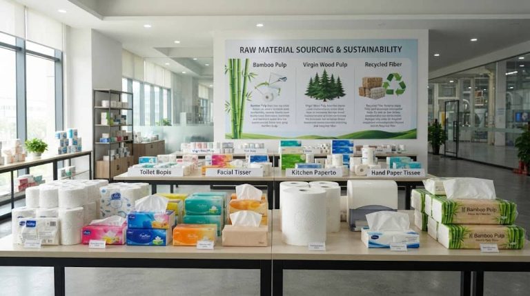 Tissue Paper Manufacturer Product & Sustainable Material Showcase