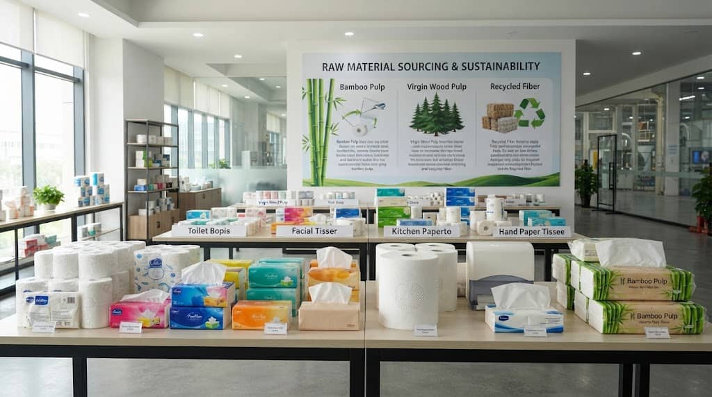 Tissue Paper Manufacturer Product & Sustainable Material Showcase