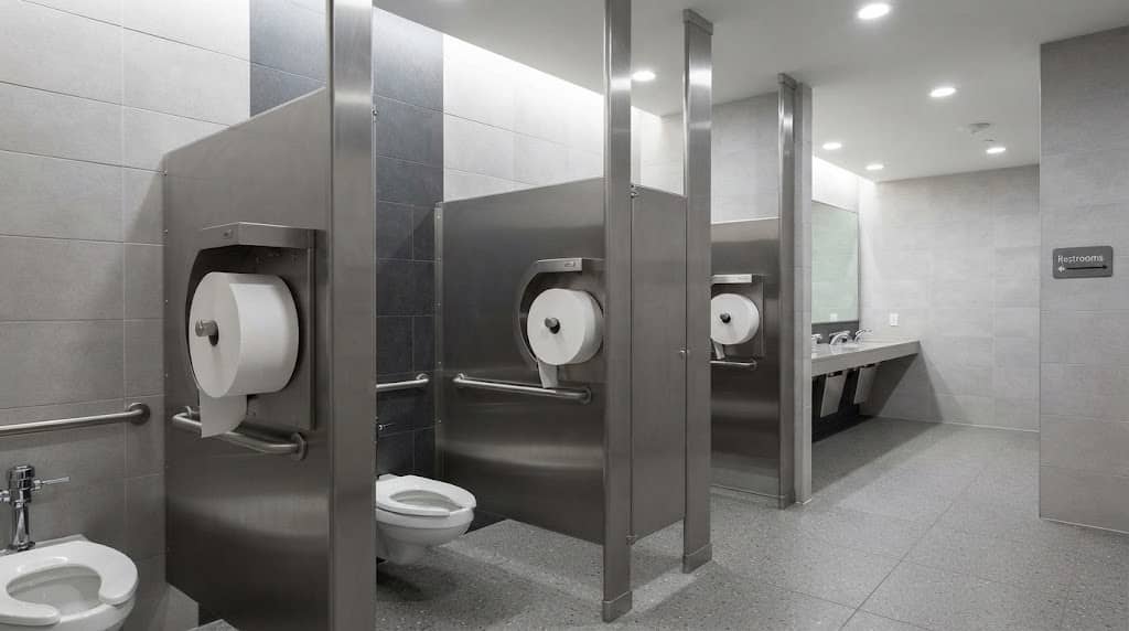 modern commercial restroom dispenser