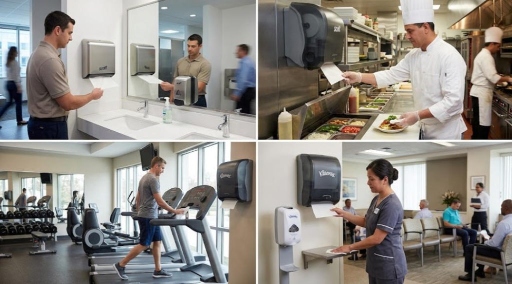 Different Business Applications of Hand Paper Towels