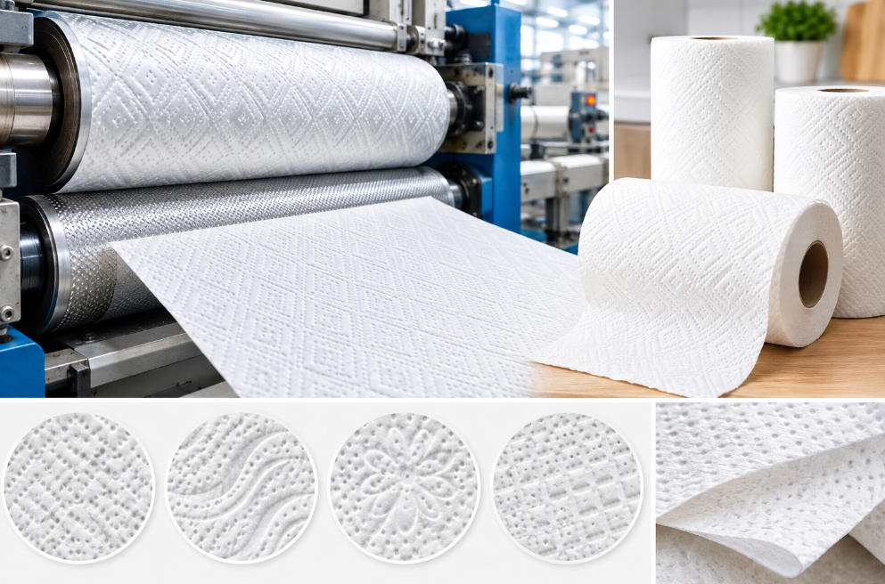 Kitchen Paper Embossing